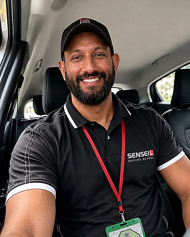 Naz, founder and DVSA approved driving instructor at Sensei Driving School Southampton